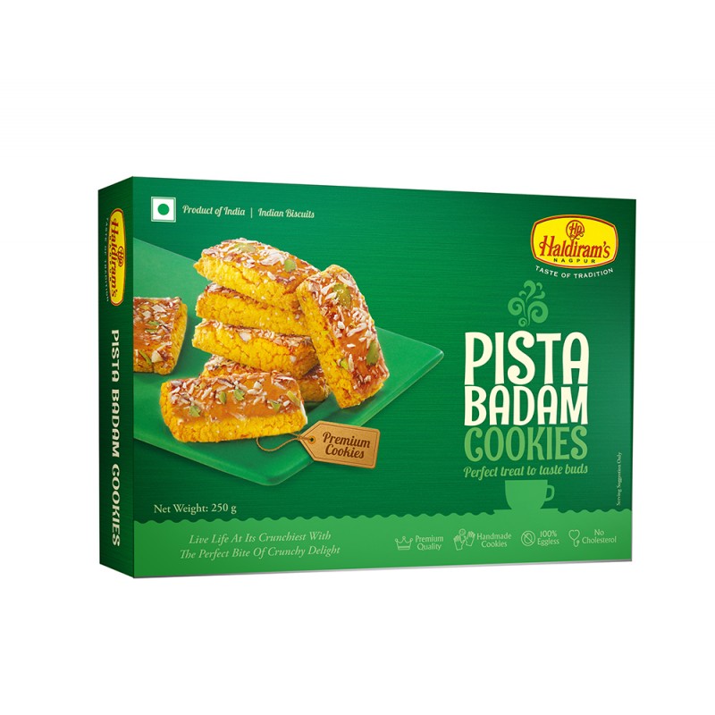 Haldiram Pista Badam Biscuit 250g