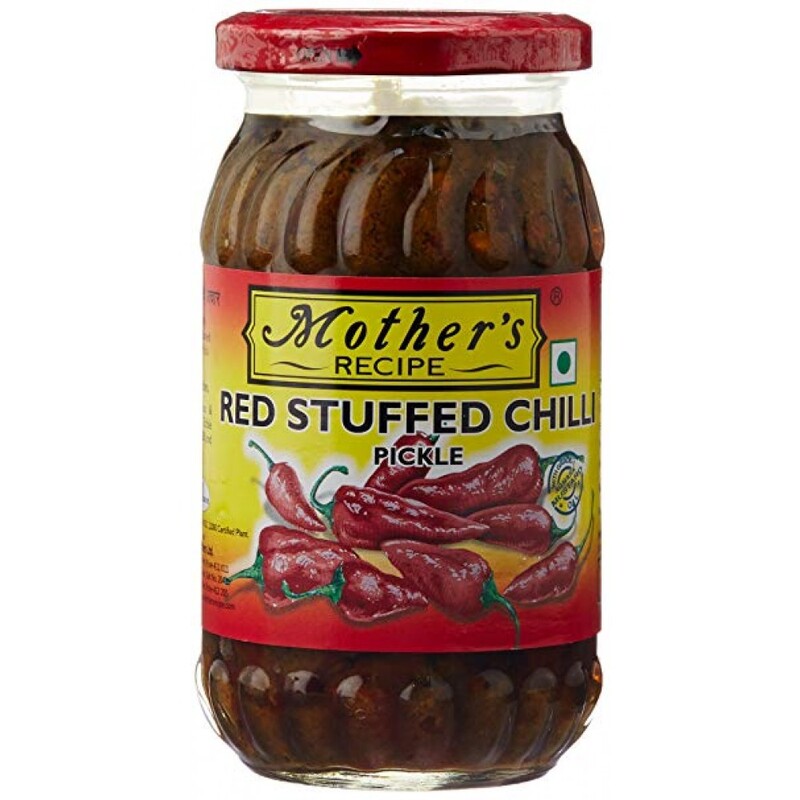 MOTHER'S RED CHILLY PICKLE (STUFFED)