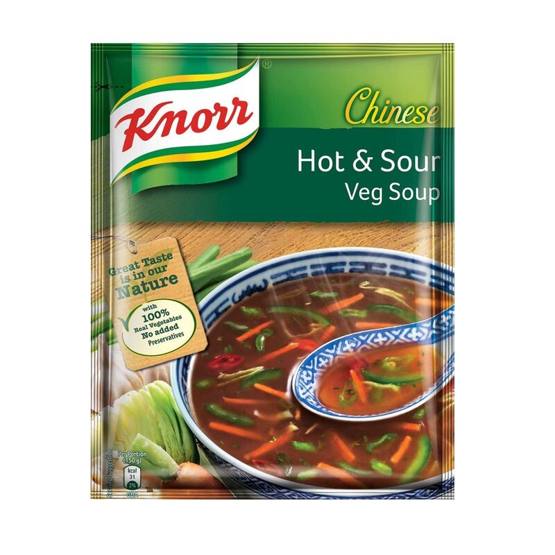KNORR SOUP CHINESE HOT & SOUR VEG