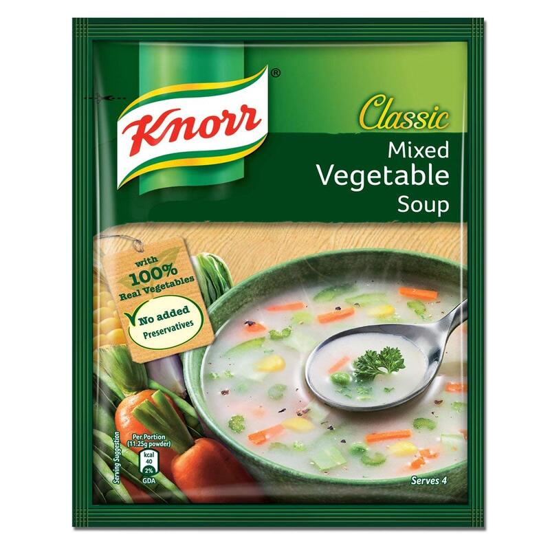 KNORR SOUP MIXED VEGETABLE