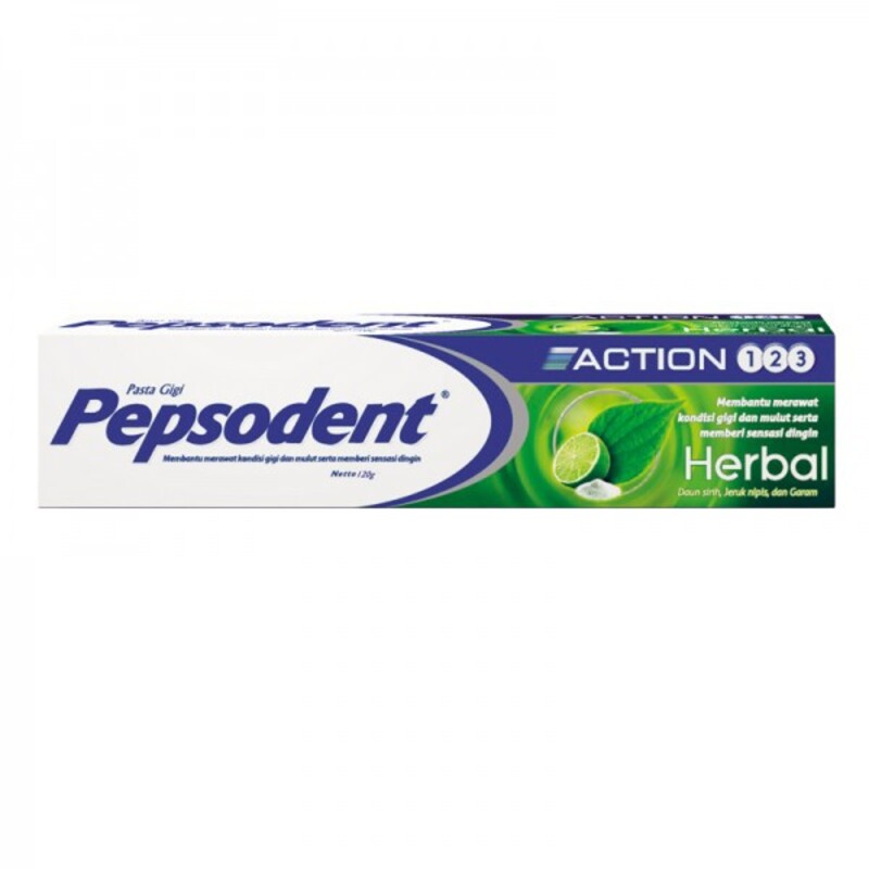 PEPSODENT ACTION123 HERBAL